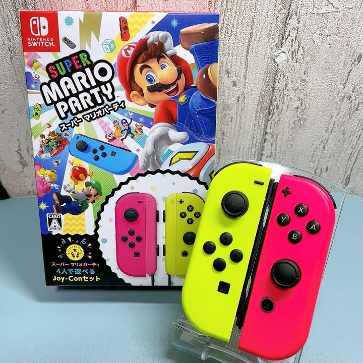 美品 レアカラー ピンク イエロー Switch 左右セット ジョイコン