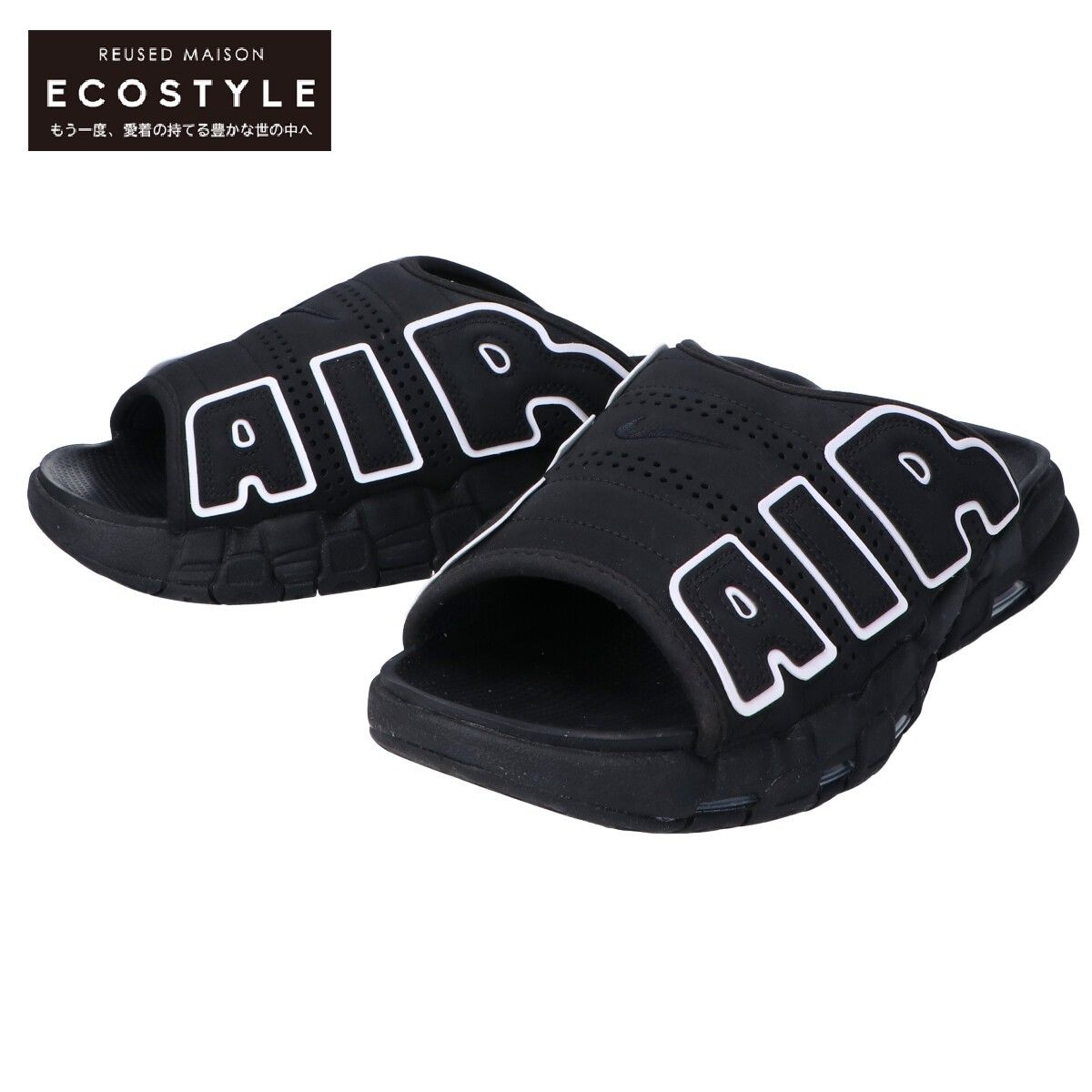 NIKE ナイキ 【美品】DV2132-001 AIR MORE UPTEMPO SLIDE C/O エアモア