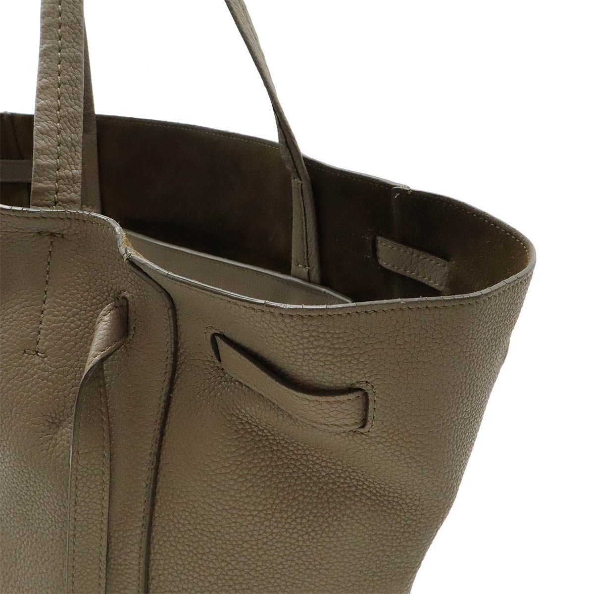 セリーヌ カバ ファントム スモール グレージュ トートバッグ セミショルダー セリーヌ カバ ファントム スモール グレージュ トートバッグ