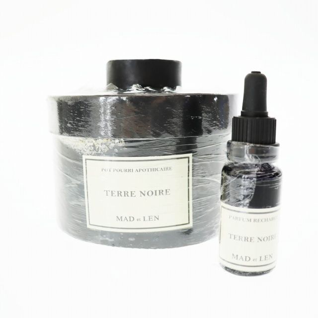 MAD & LEN TERRE NOIRE アロマストーンセット MAD et LEN マドエレン POT POURRI APOTHICAIRE TERRE NOIRE