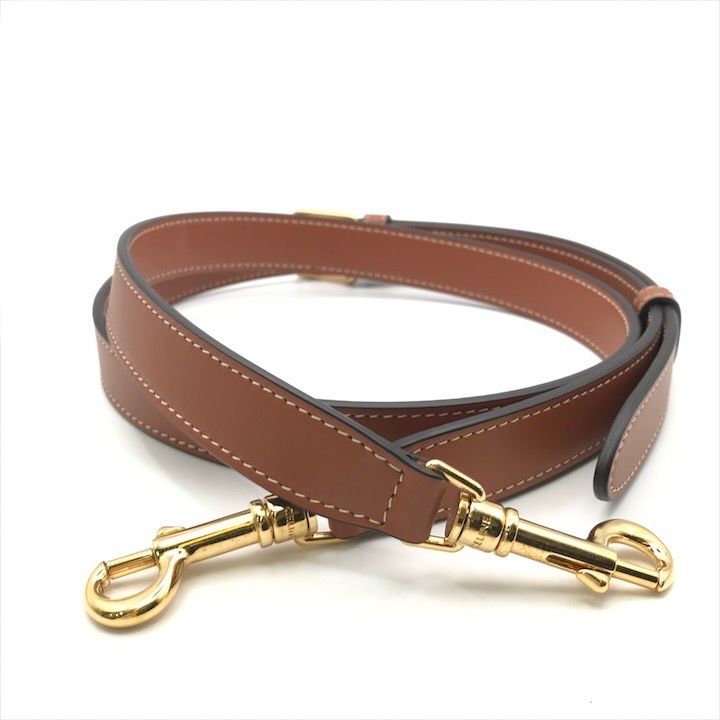 超美品 CELINE セリーヌ トリオンフ レザー ショルダー ストラップ  