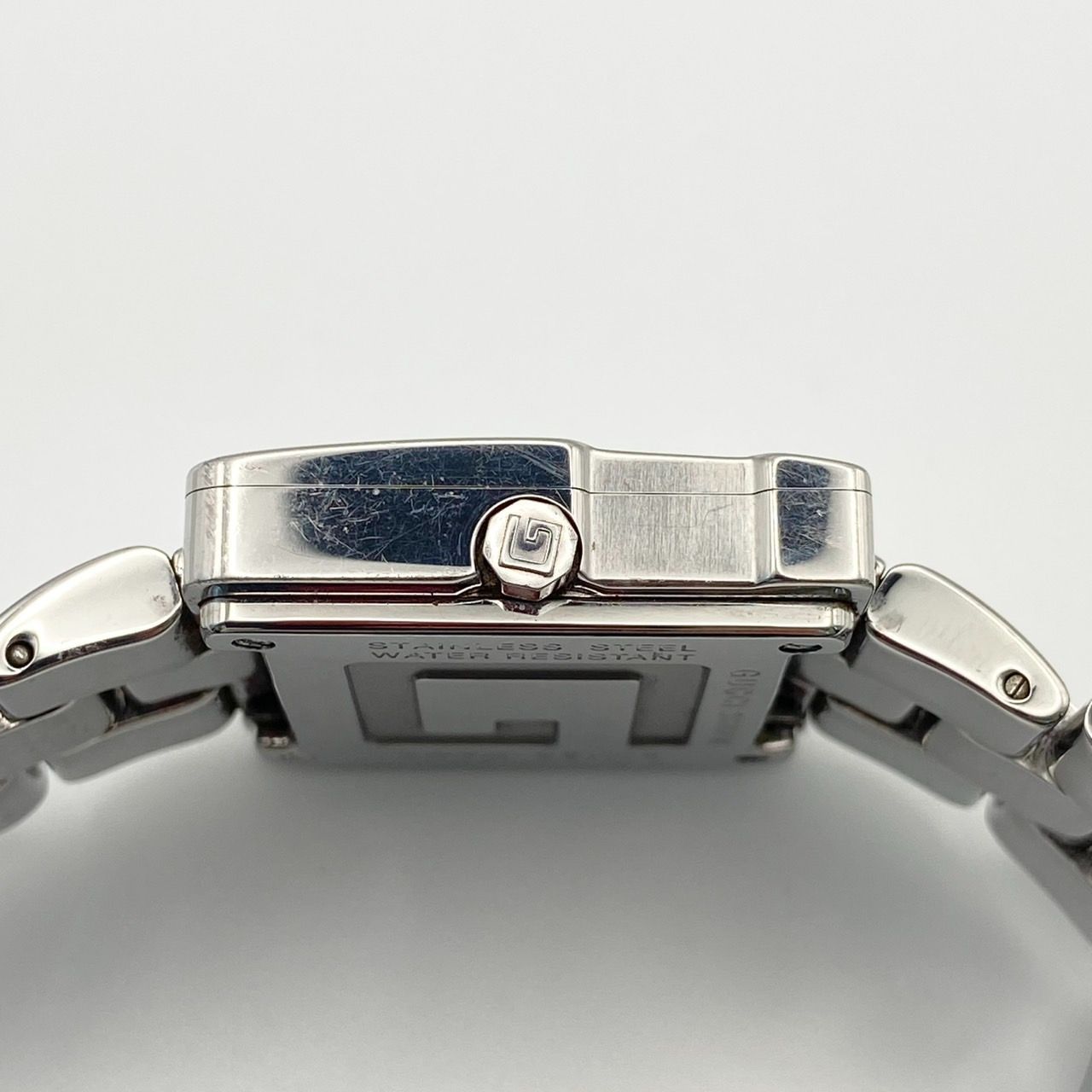 返品OK】GUCCI グッチ 腕時計 3600M Gフレーム Gスクエア クォーツ