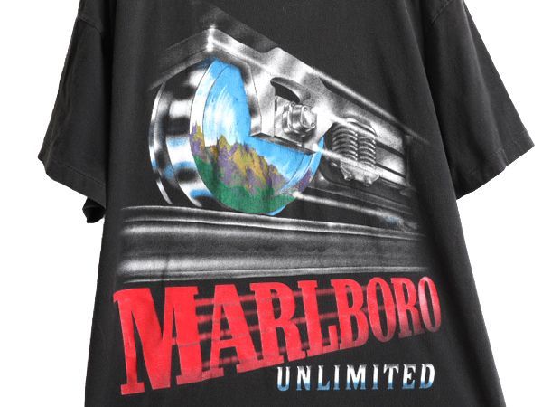 Marlboro ポケット Tシャツ 90s usa製 トレイン 列車 マルボロ - T