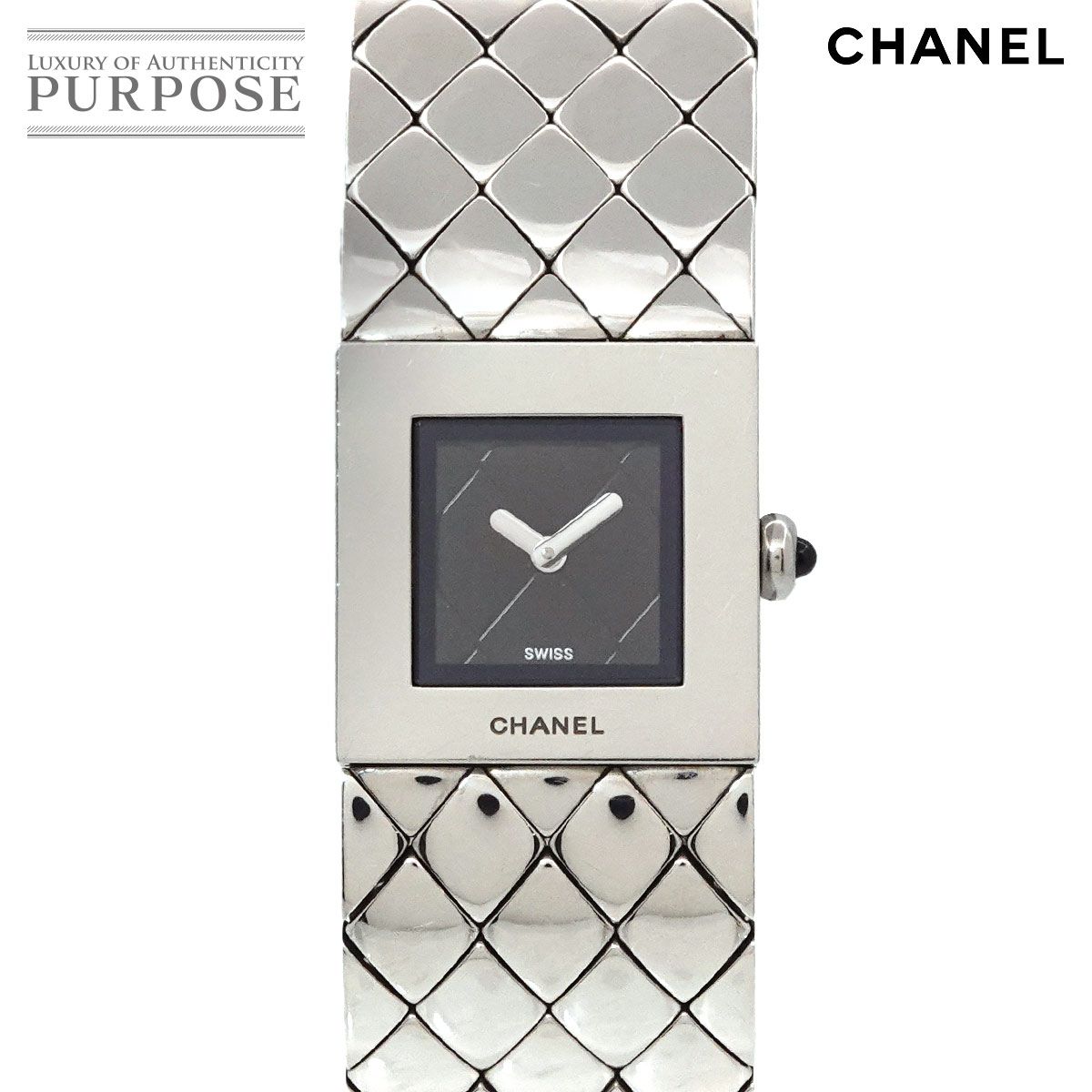 専用309【美品】CHANEL　マトラッセ　レディース　シルバーSS　希少 時計 309【美品】CHANEL 時計 マトラッセ レディース シルバー SS 希少