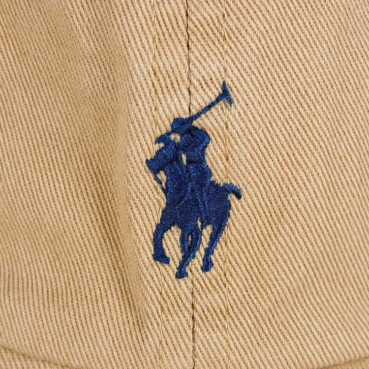新品 ポロ・ラルフローレン キャップ ベージュ ONE SIZE