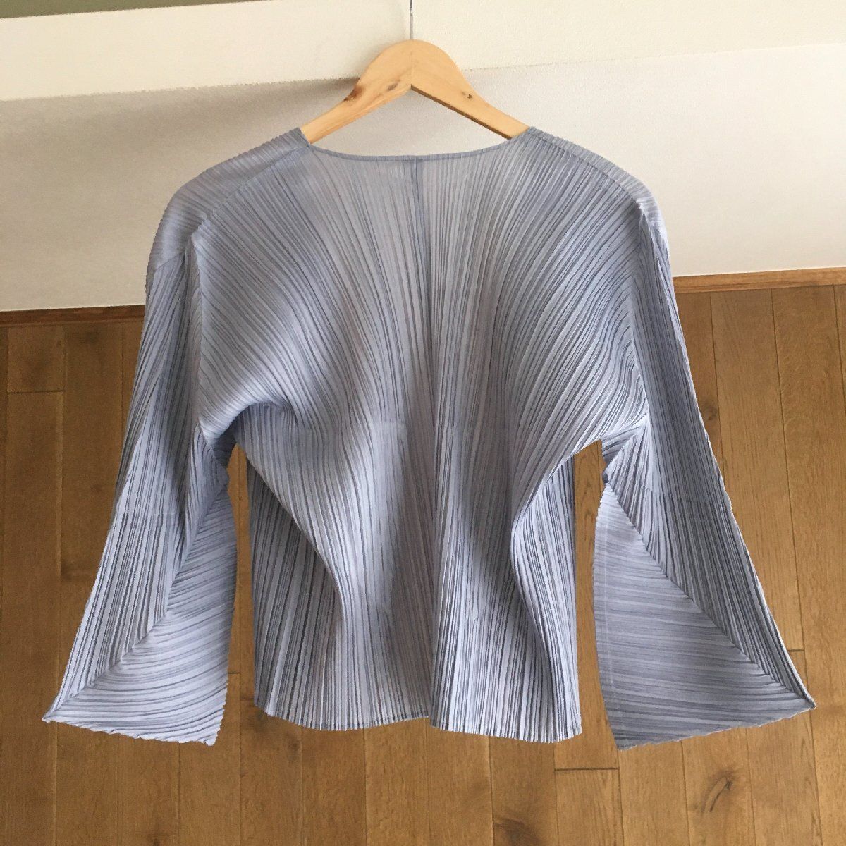 極美品 PLEATS PLEASE プリーツプリーズ 変形 カーディガン