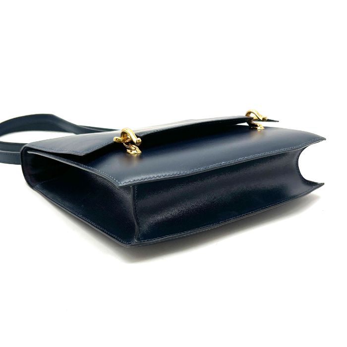 【中古】美品 HERMES エルメス ヴィンテージ カマルグ ボックス カーフ ショルダー ハンド バッグ 〇I刻印 eY03107N 中古】美品 HERMES エルメス ヴィンテージ カマルグ ボックス カーフ