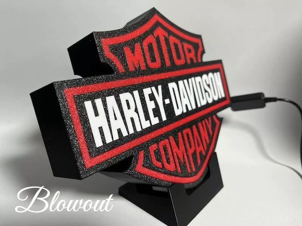 HARLEY-DAVIDSONネオン看板インテリア ガレージ 室内装飾 店舗照明