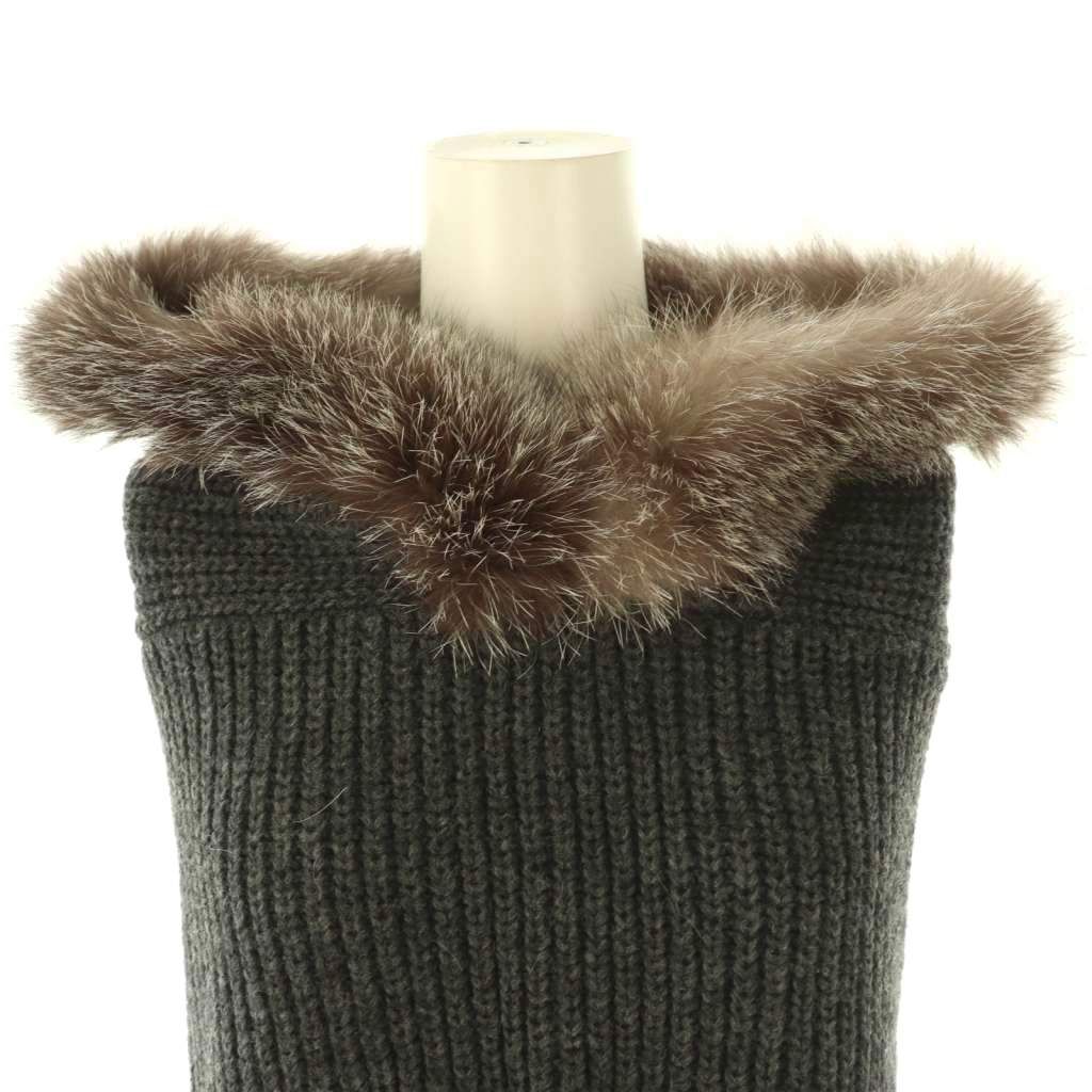 MUSE FRATELLI TALLIフラテリータリーfox fur バラクラバ MUSE FRATELLI TALLIフラテリータリーfox fur バラクラバ MUSE de