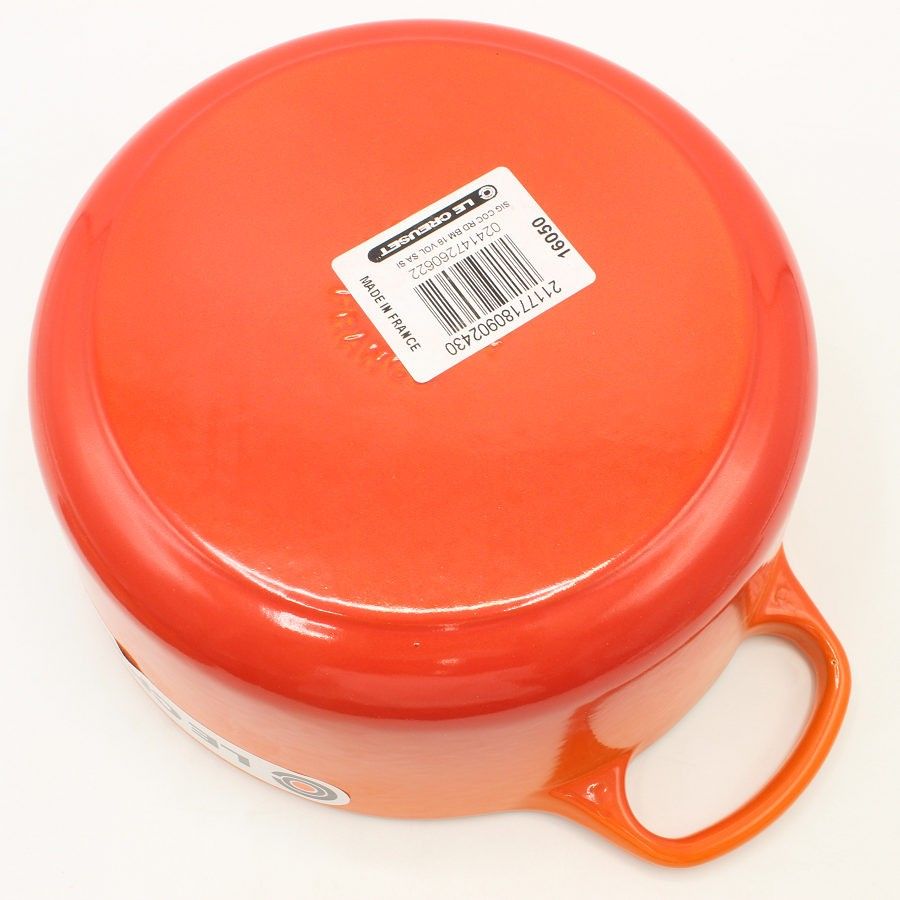 新品】ル・クルーゼ シグニチャー ココット・ロンド 18cm