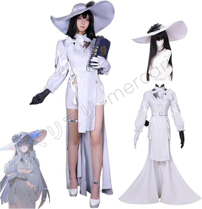 【即日発送可能】 崩壊スターレイル ダリア コンスタンス コスプレ 衣装+帽子 Amazon.co.jp: [900] 崩壊：スターレイル 「ダリア」コン
