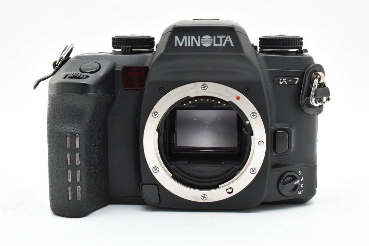 ジャンク MINOLTA α-7 一眼レフ フィルムカメラ ボディ 4535_10_80