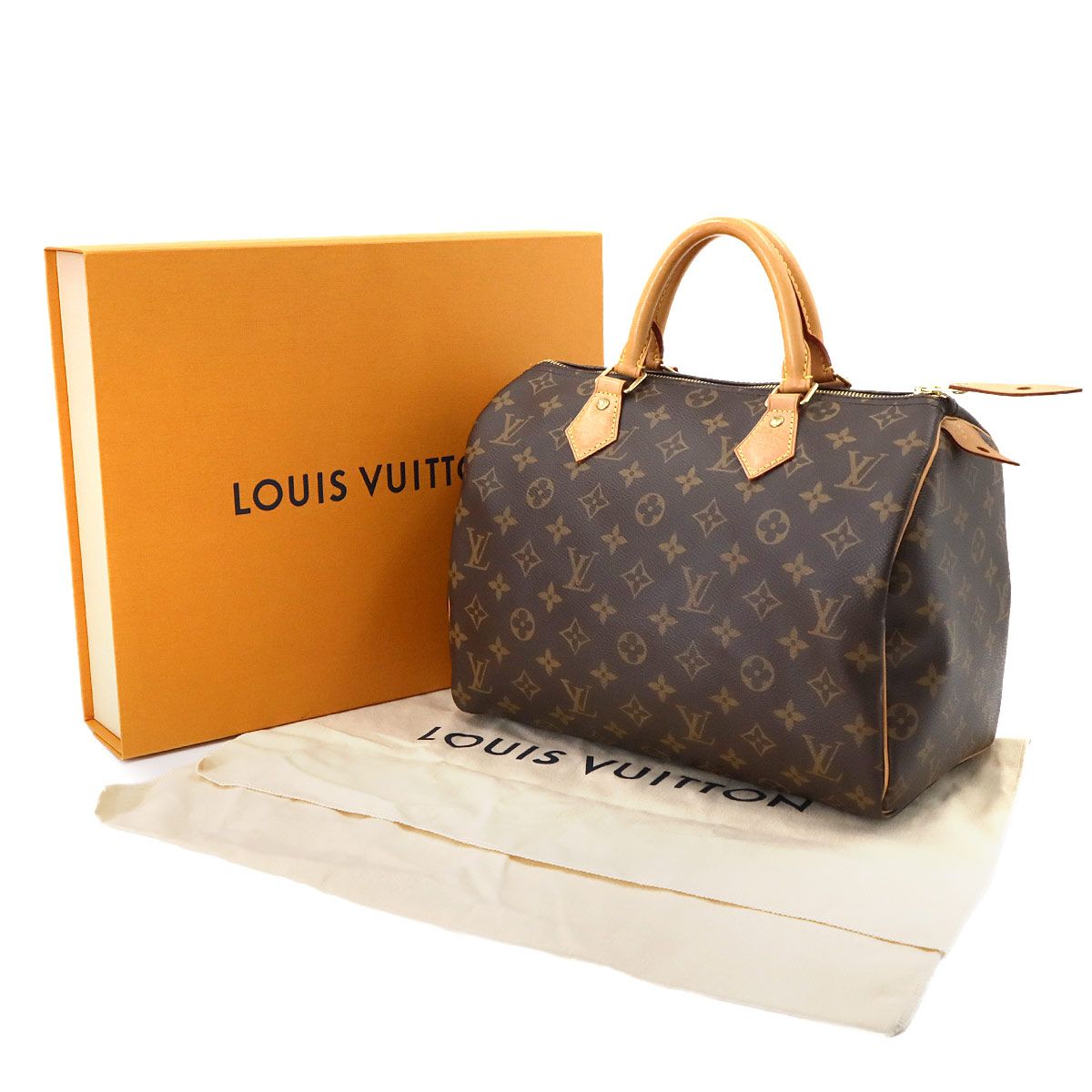 ルイ ヴィトン LOUIS VUITTON モノグラム スピーディ 30 ハンド