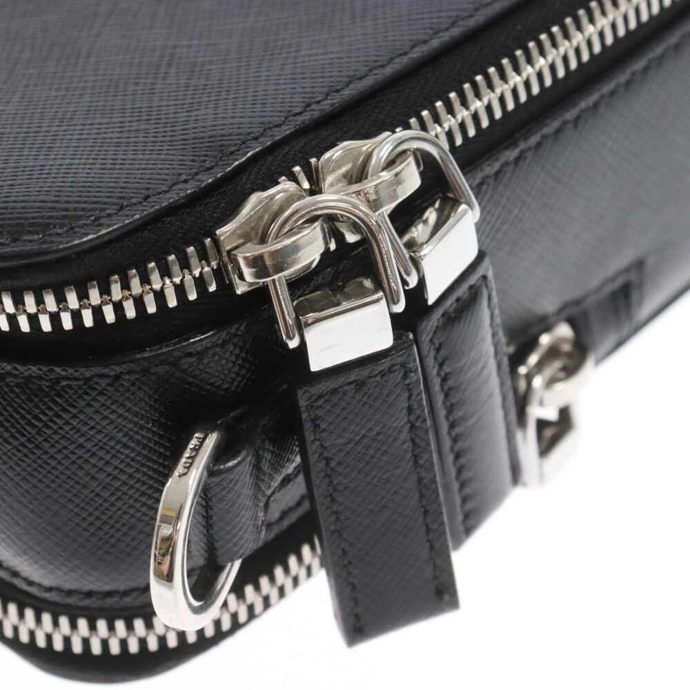 PRADA (プラダ) ブリック サフィアーノ 2WAY レザー ショルダー バッグ