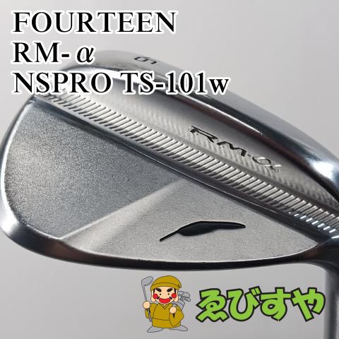 FOURTEENウェッジ RM-α 46° TS101-w Amazon | フォーティーン(FOURTEEN) RMα-BK ガンブラック仕上げ