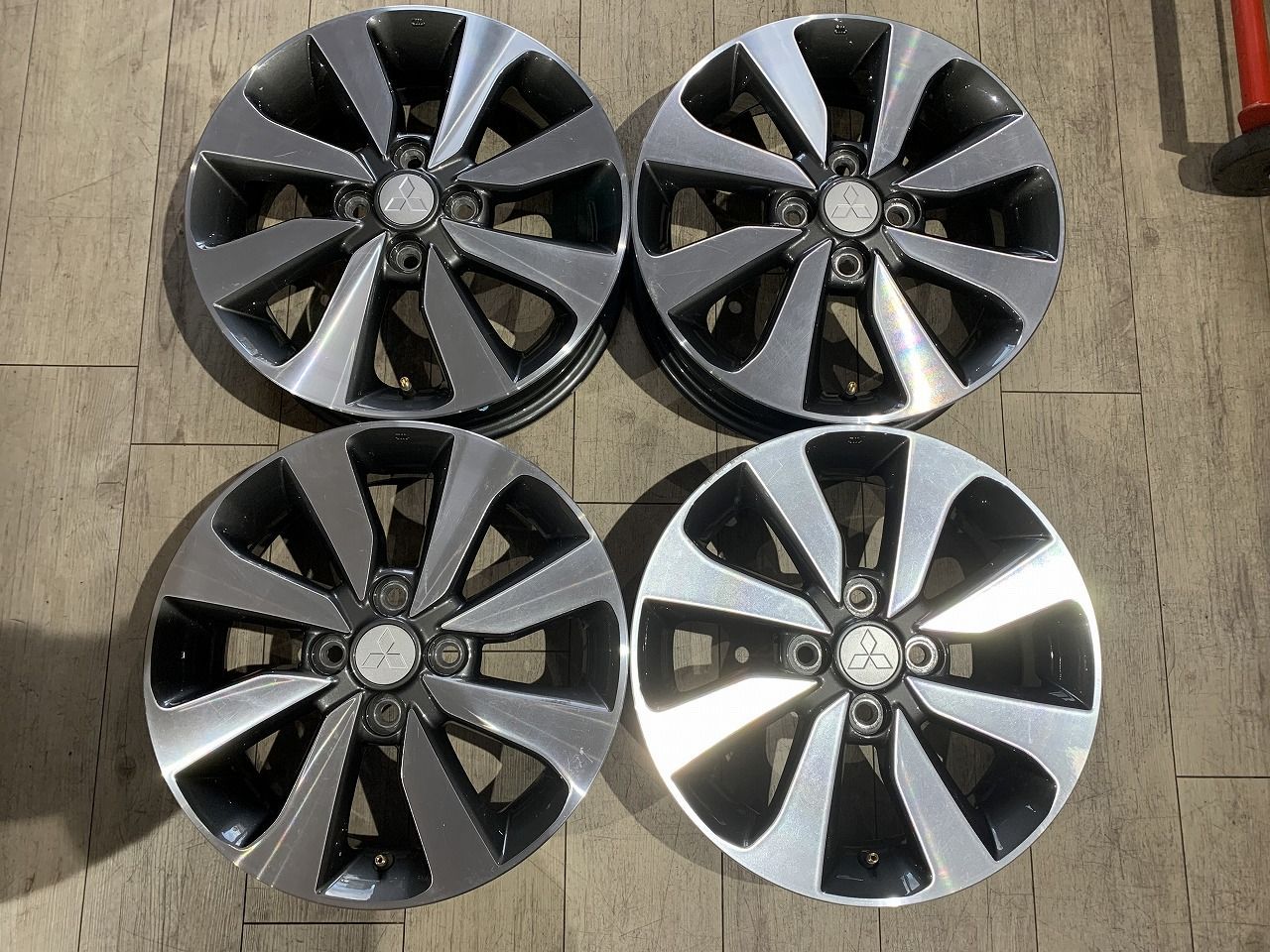 三菱 純正 ホイール 15インチ 4.5J +46 PCD100 4H 三菱 デリカミニ