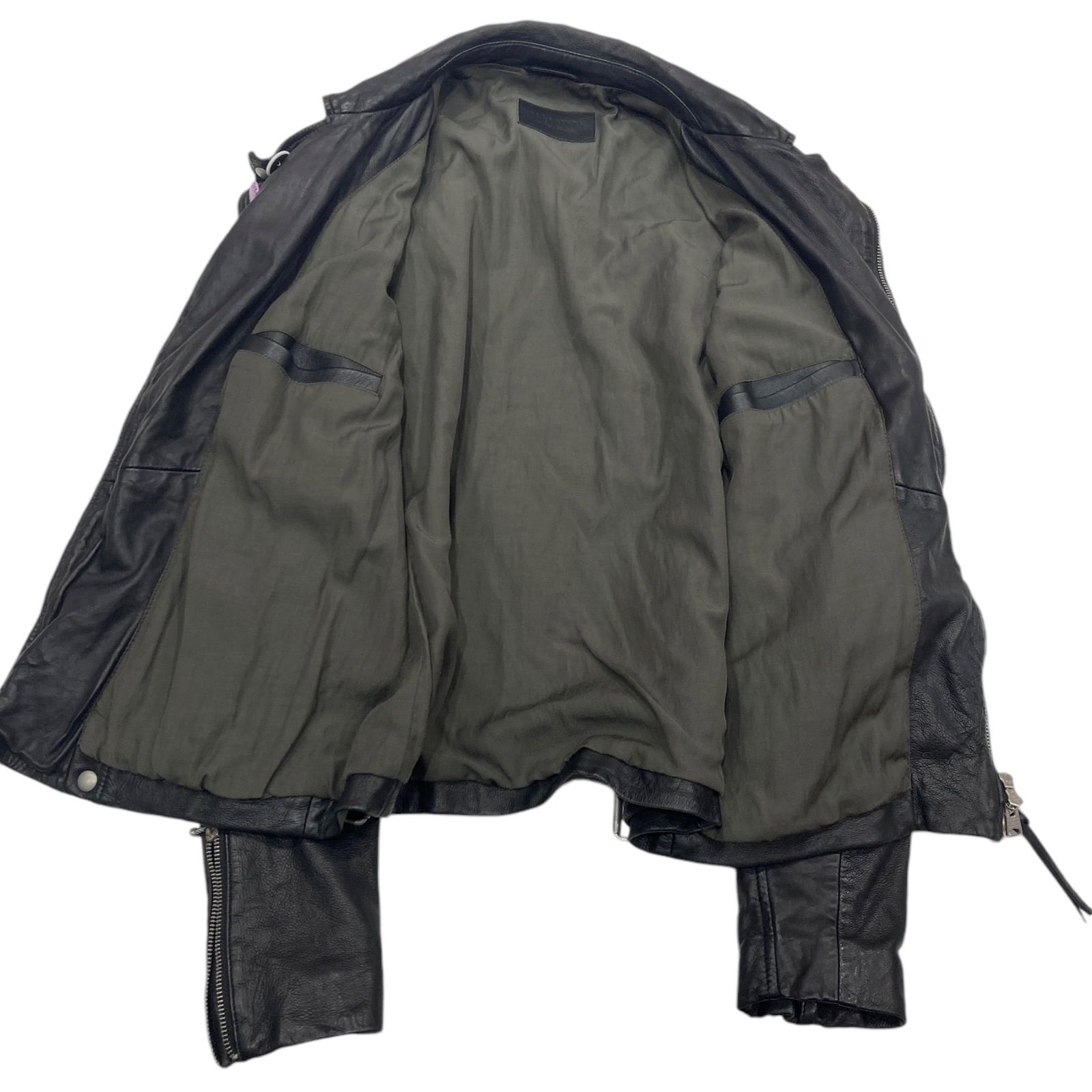 ALLSAINTS ダブルライダース オールセインツ ALLSAINTS ライダースジャケット ダブル メンズS相当