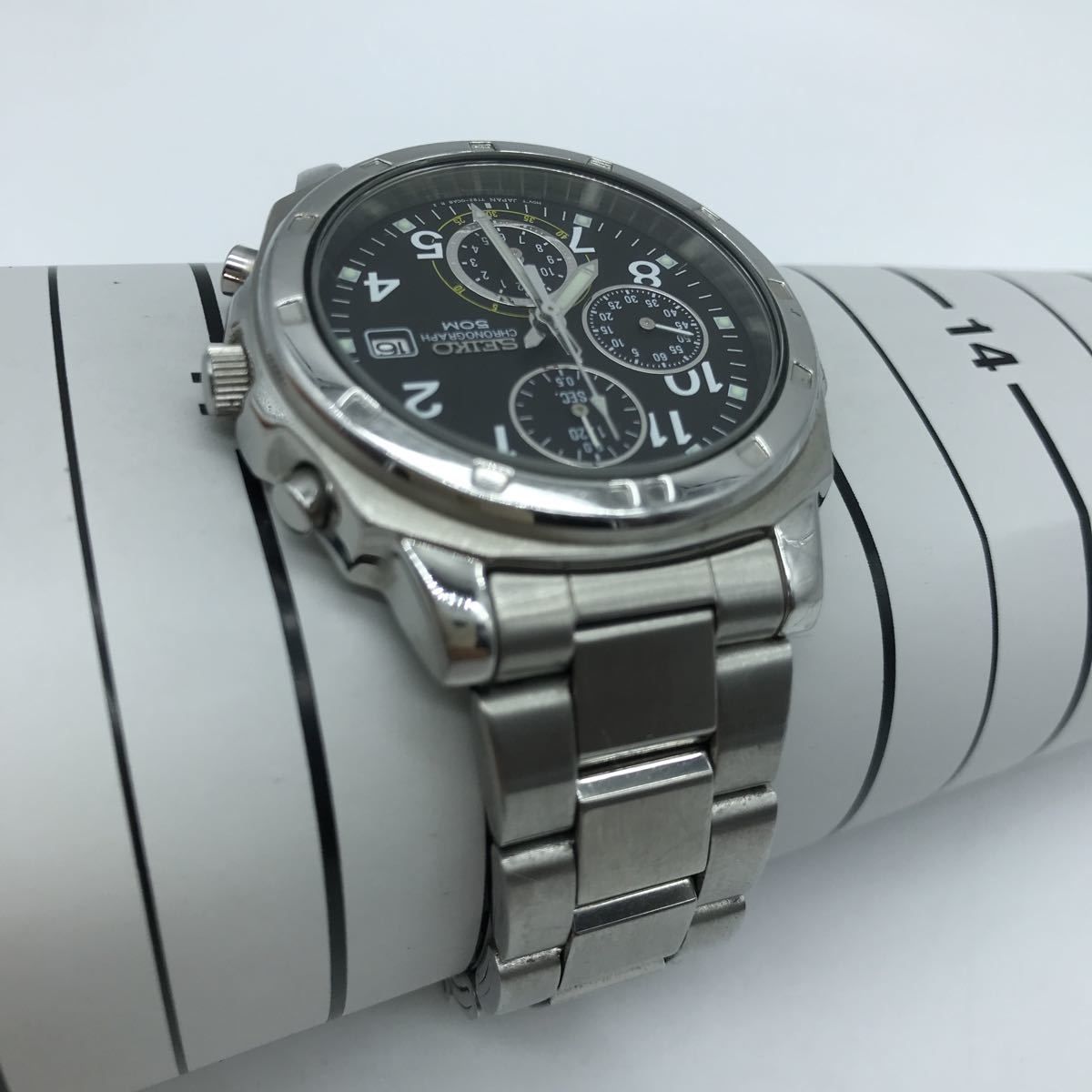 SEIKO 7T92-0DW0 クロノグラフ 稼働品 - その他