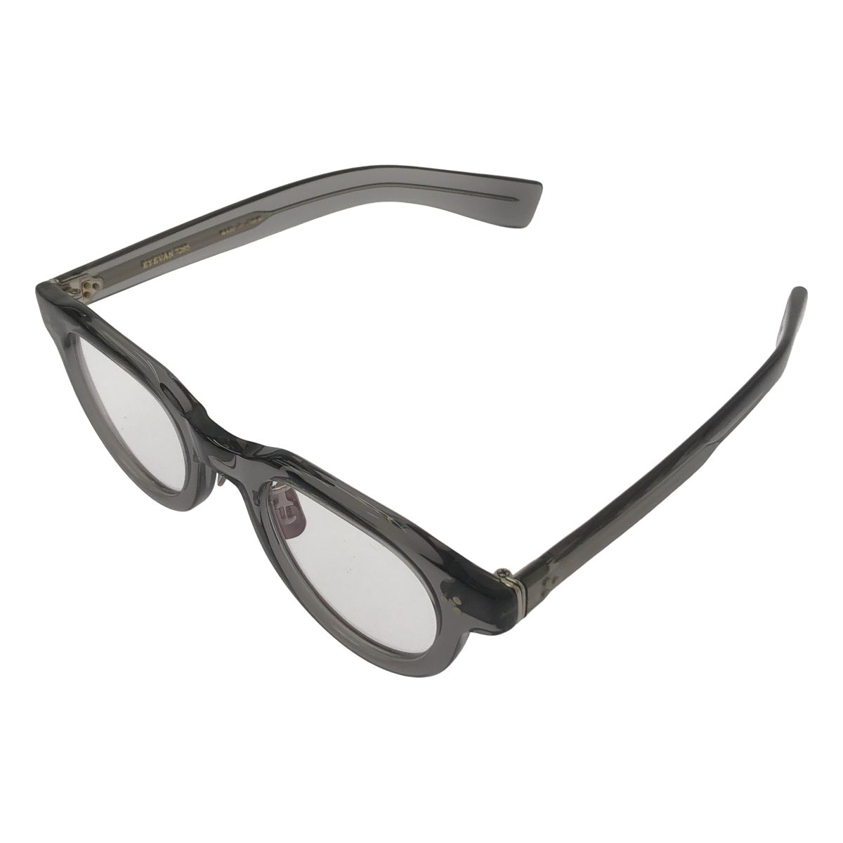 EYEVAN 7285 アイヴァン7285 340 43 アイウェア サングラス ユニセックス 43□23 C.124 クリア