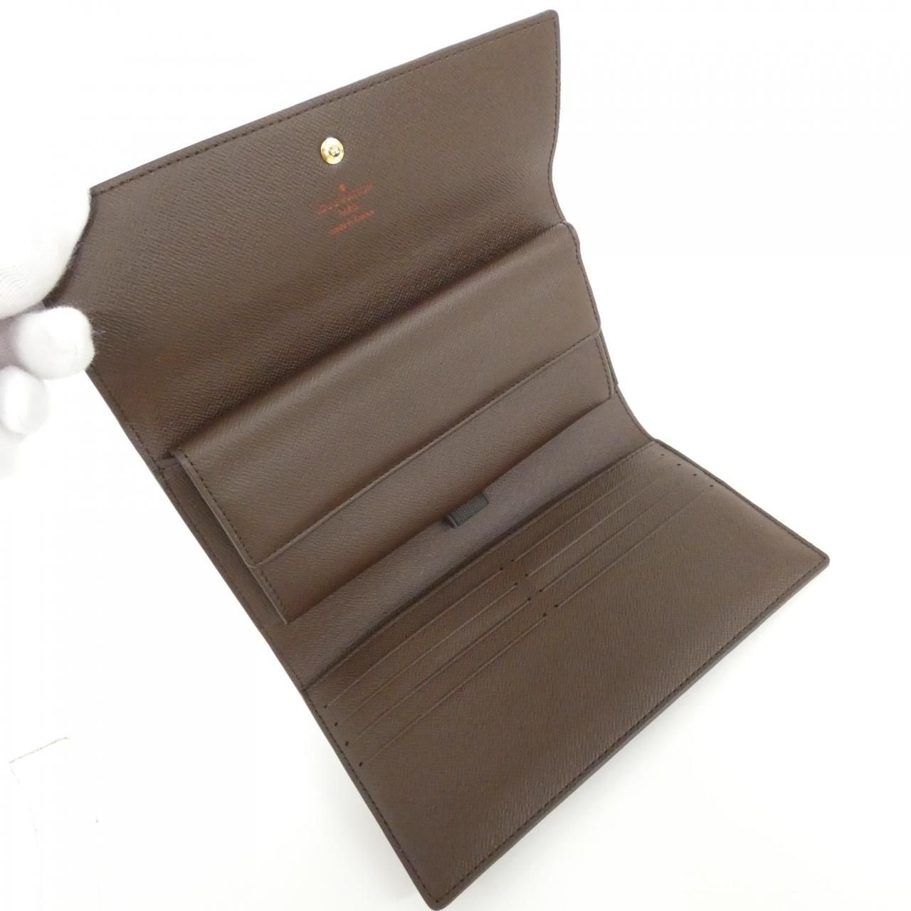 ルイヴィトン　ダミエ　インターナショナル　長財布　ポルトフォイユ　三つ折財布　革 ルイ・ヴィトン ダミエ インターナショナル ポルトフォイユ 長財布