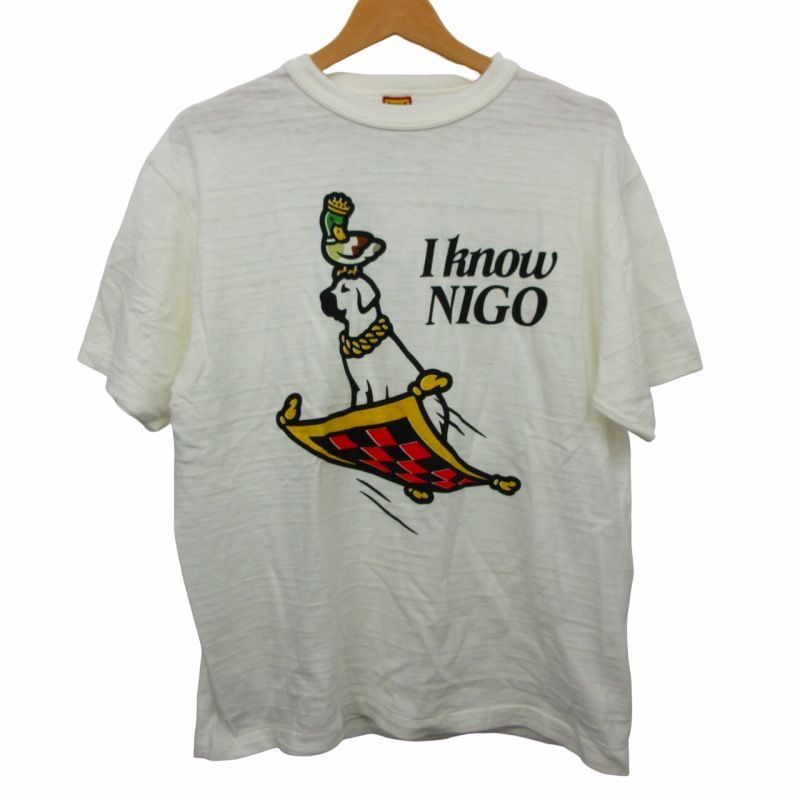 ヒューマンメイド HUMAN MADE I KNOW NIGO Tシャツ シングルステッチ ...