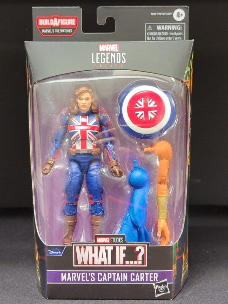 HASBRO MARVELS THE WATCHER WHAT IF...? MARVELS CAPTAIN CARTER 6インチ