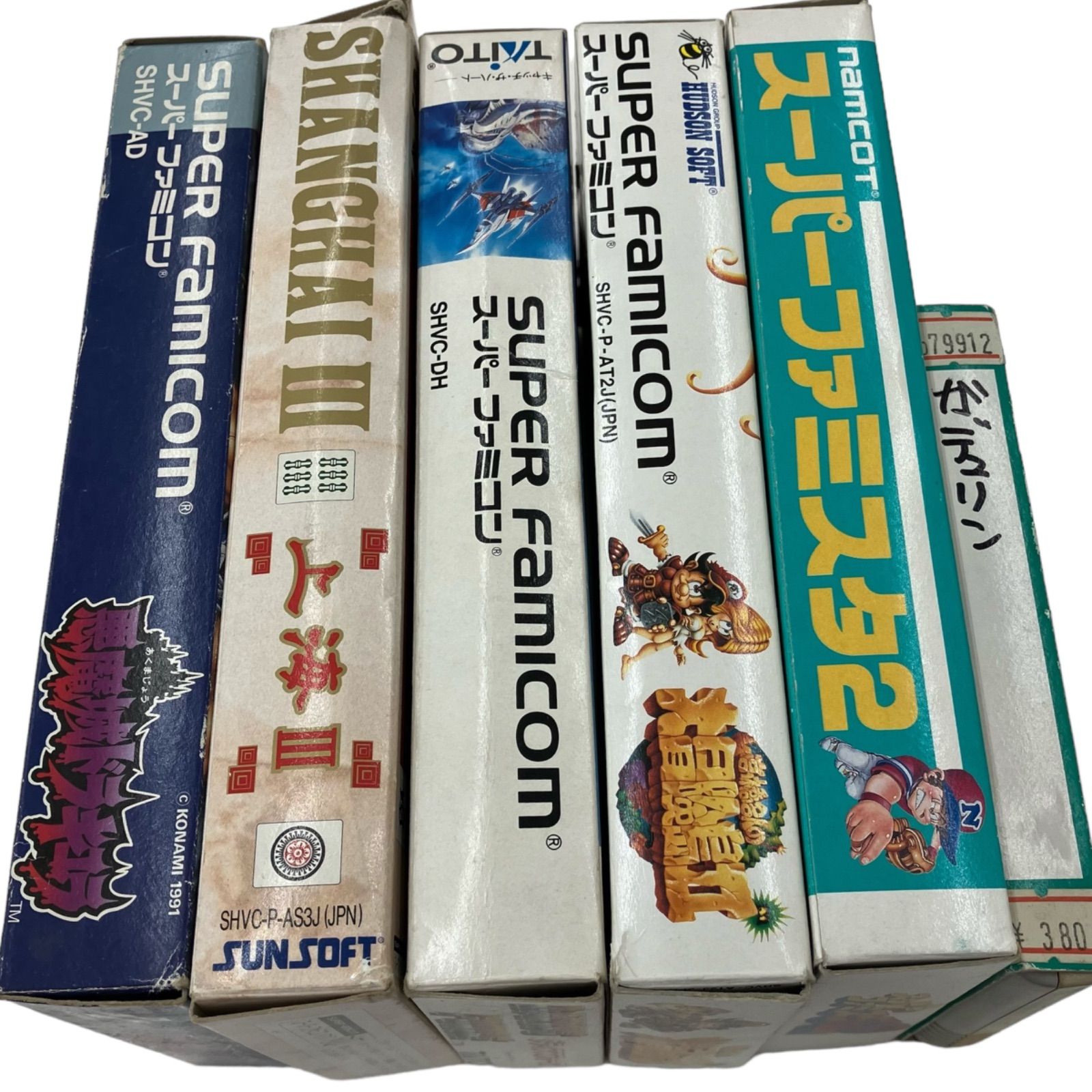 スーパーファミコンソフト6本まとめ売り