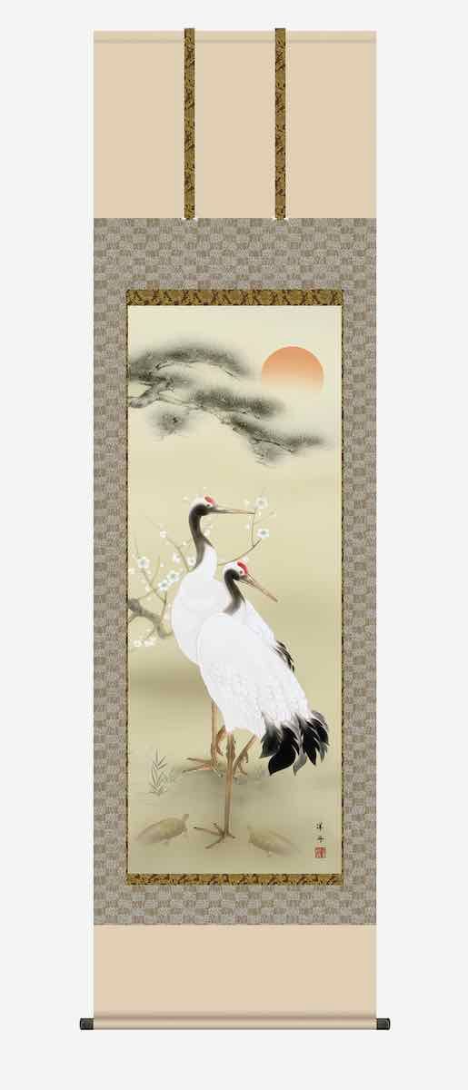 2025年最新】四季 掛軸の人気アイテム - メルカリ 美品 掛け軸 松沢