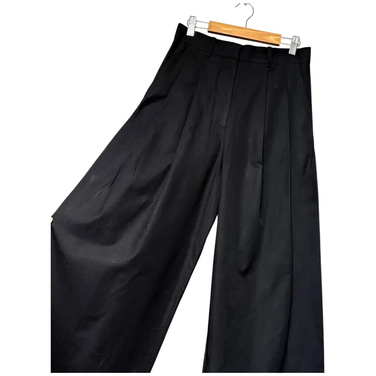 COSコス ブラックワイドパンツ