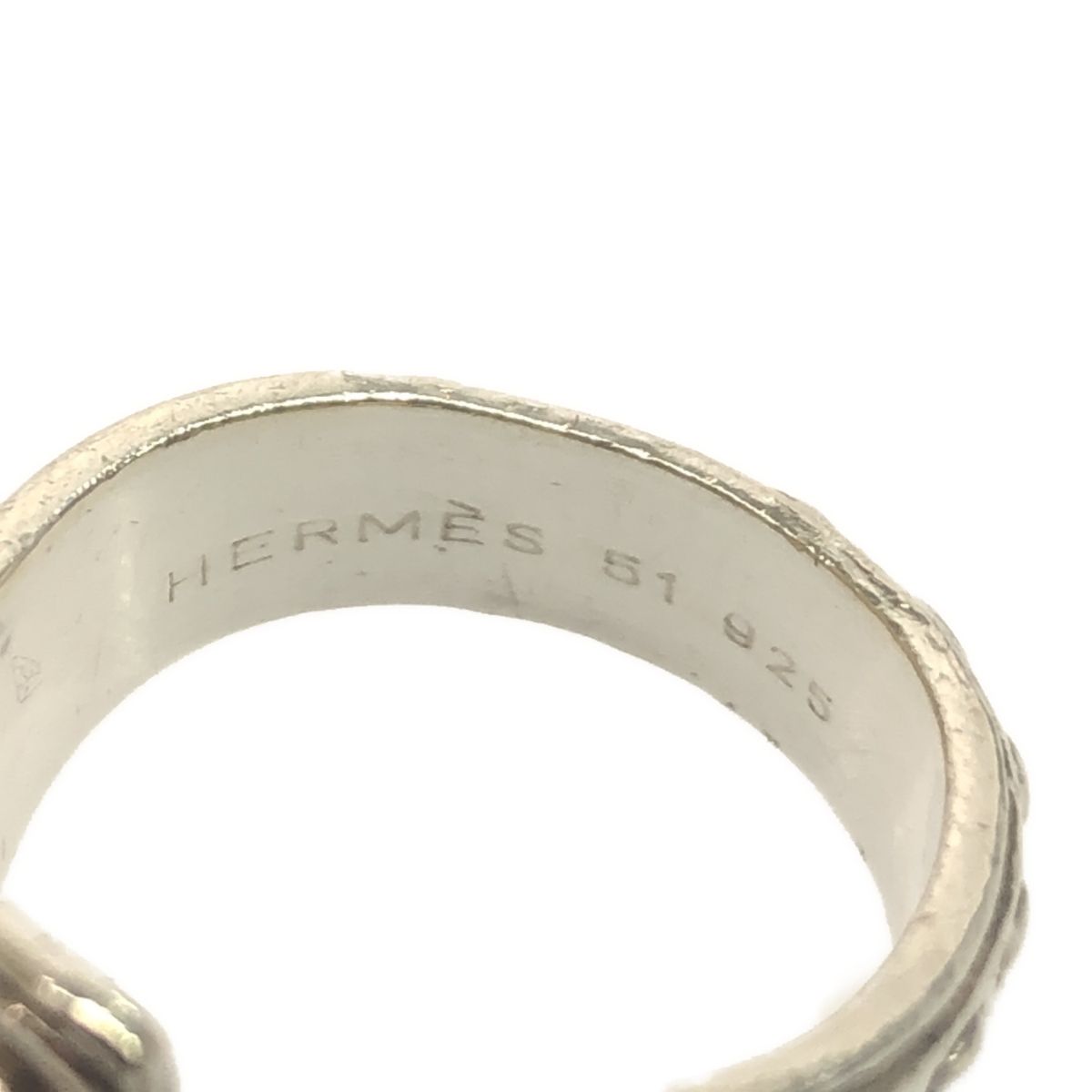 エルメス HERMES リング メキシコ コルセット シルバー 925 51