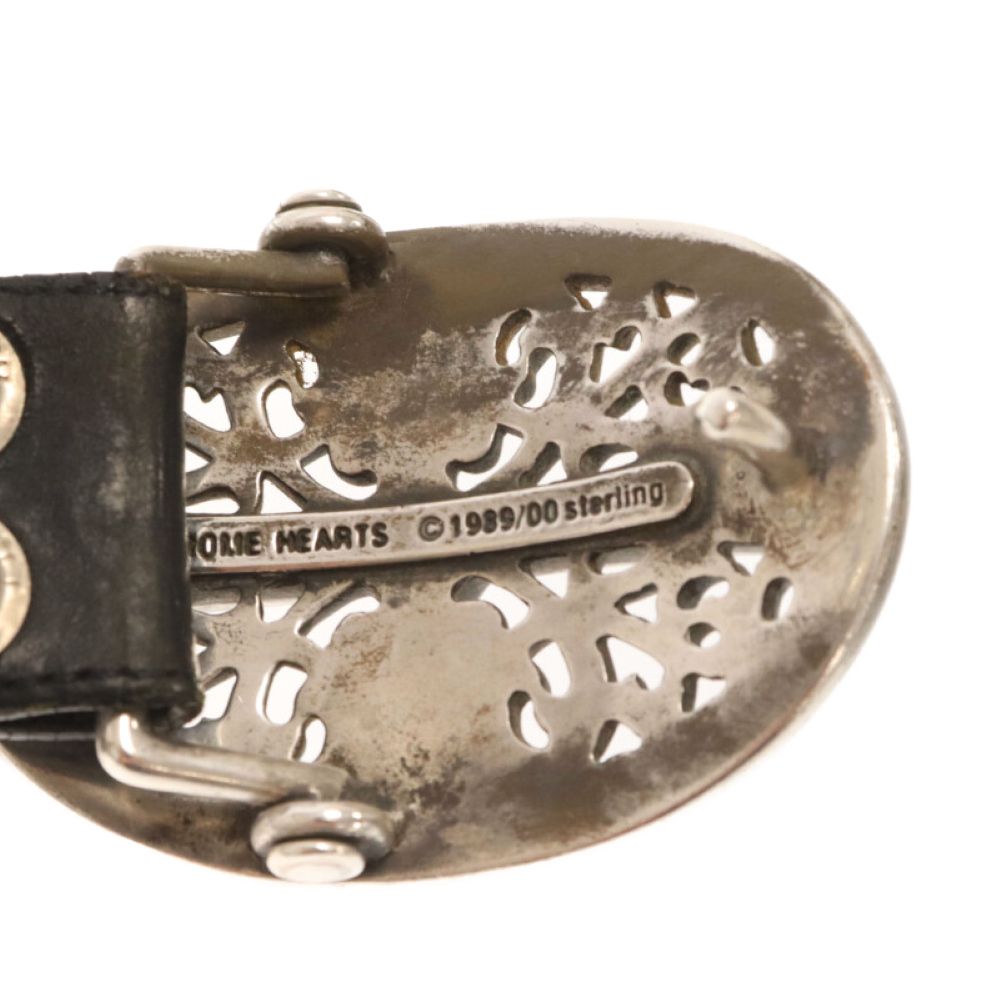 ■ 45655★ クロムハーツ 1.5クラシックオーバルクロス ベルト レザー CHROME HEARTS クロムハーツ 1.5クラシックオーバルクロス