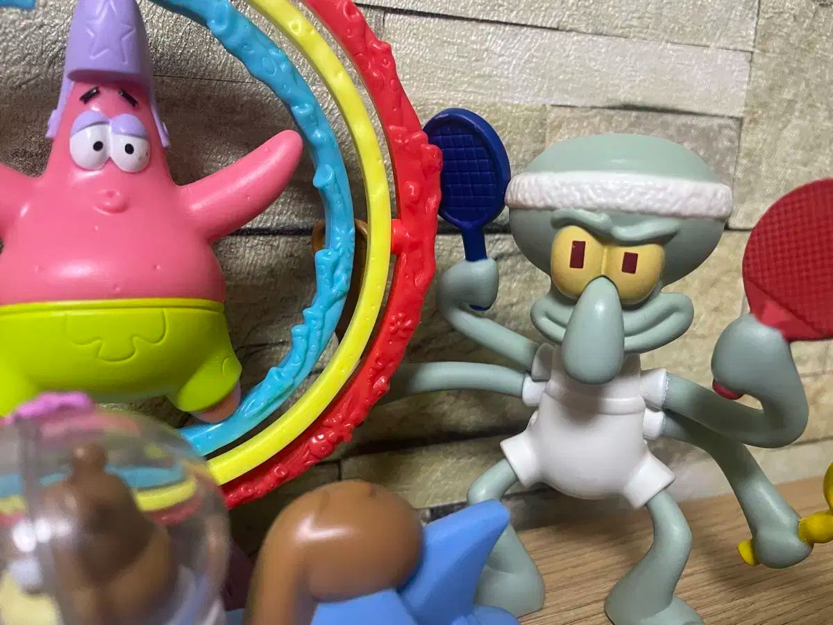 バービー　スポンジボブとパトリック フィギュアセット レトロ 2012 スポンジボブ フィギュア セット ハッピーセット