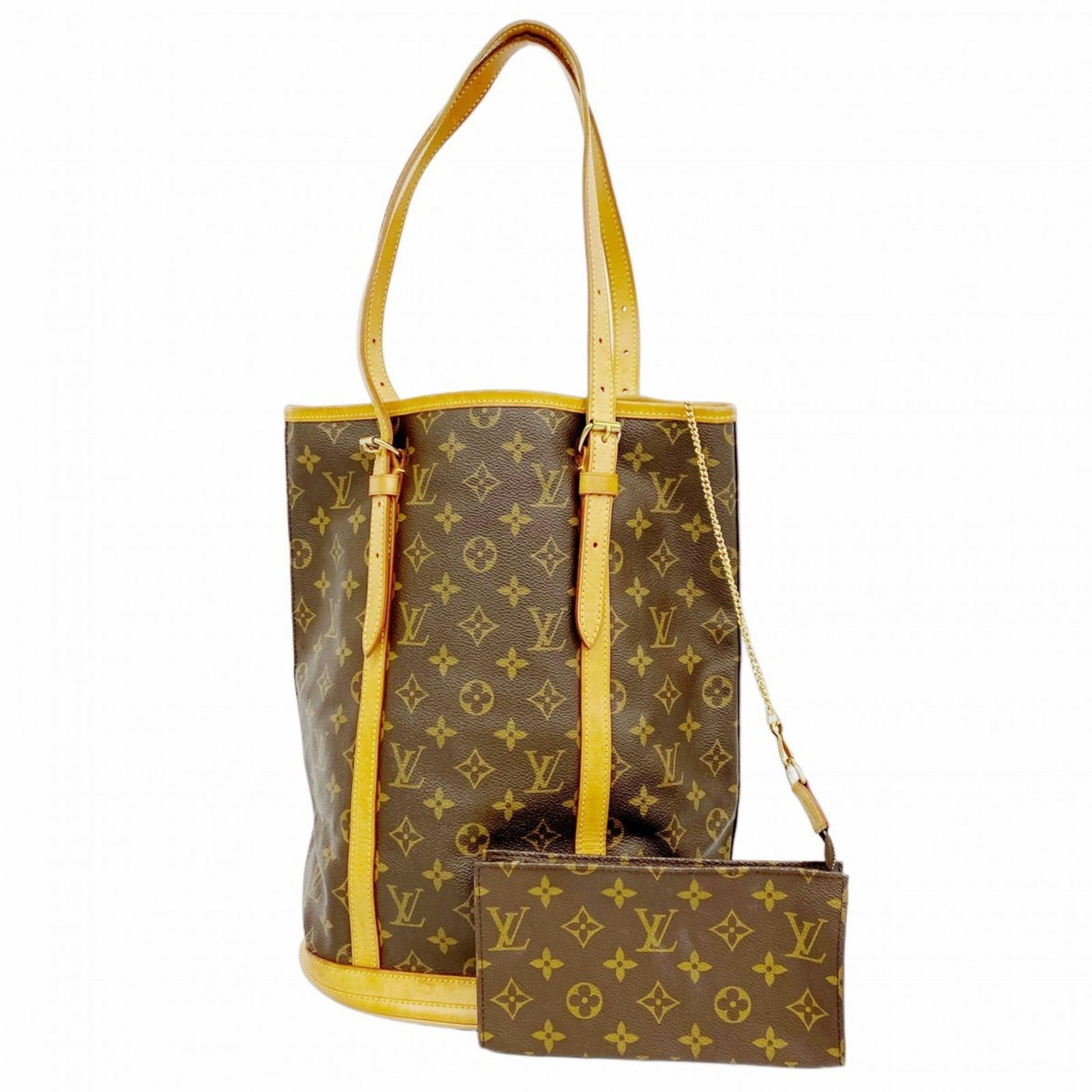 1円 ルイヴィトン バケット バケツ GM M42236 モノグラム 肩掛け