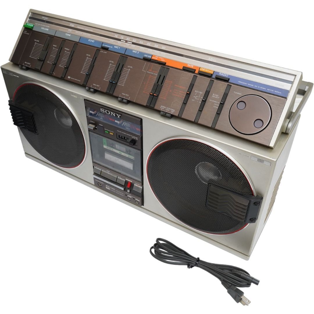 SONY CFS-99 大型ラジカセ 年代物 ソニー 現状品 - ラジオ・コンポ