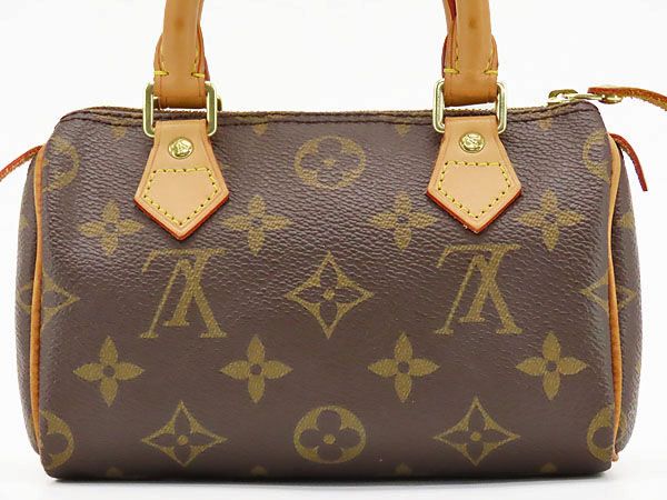 美品】ルイヴィトン LOUIS VUITTON モノグラム ミニ スピーディ ミニバッグ ハンドバッグ ミニボストンバッグ ポーチ ダークブラウン  M41534 - メルカリ