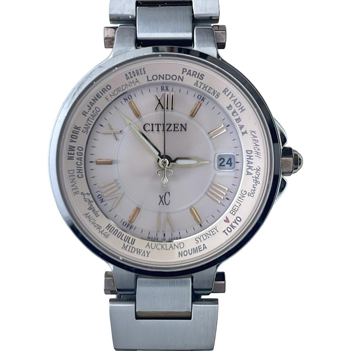 CITIZEN シチズン 腕時計 XC クロスシー H240-T018238 レディース エコドライブ|電波 ピンク