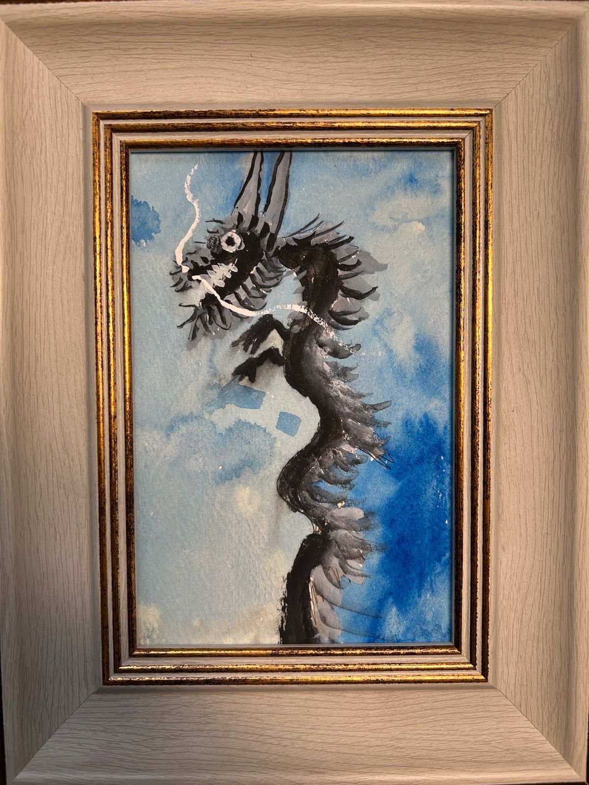 タイトル【龍】アート作品 プレゼント 贈り物 贈呈 誕生日 