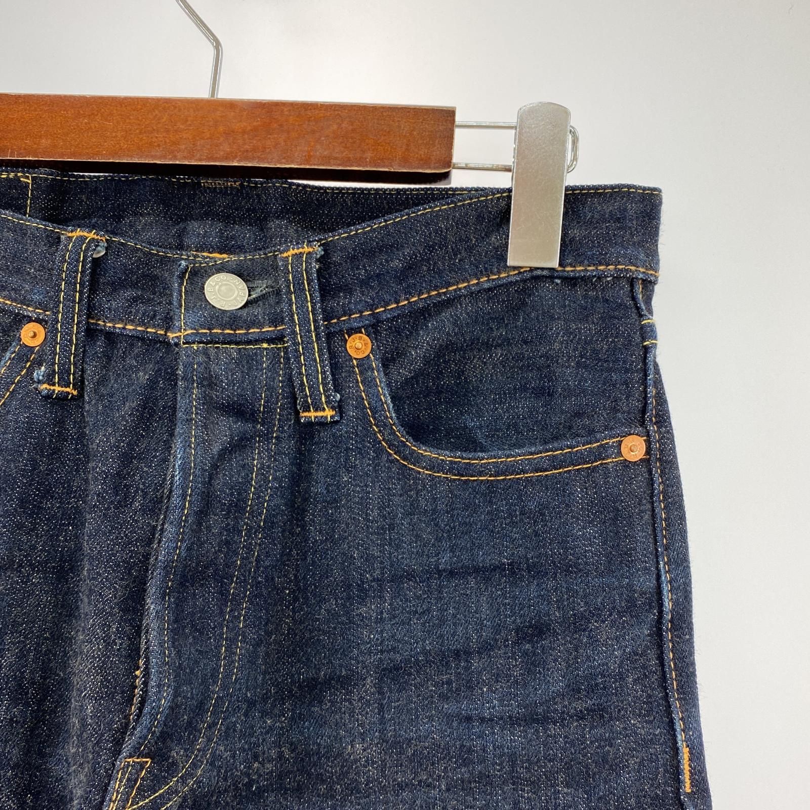 THE FLAT HEAD ザフラットヘッド バックデザインデニムパンツ size27/ネイビー メンズ