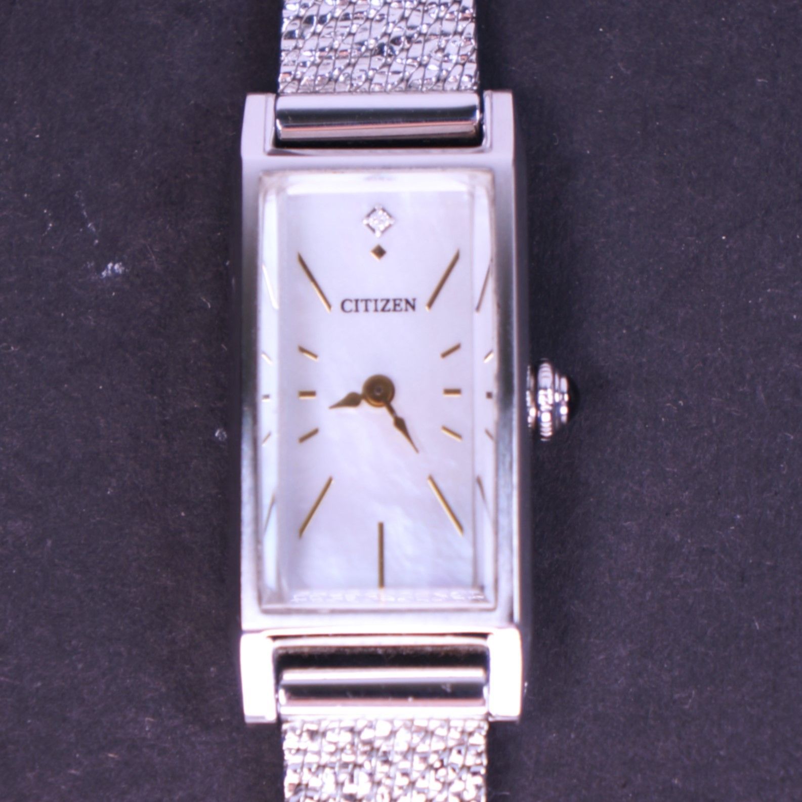 【稼働極美品】citizen　Kii：15周年記念モデル　1Pダイヤ 稼働美品】citizen Kii：15周年記念モデル 1Pダイヤ 保証期間内