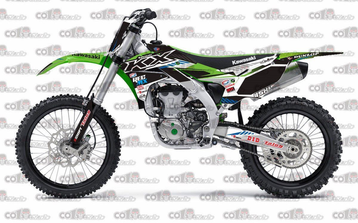 16-18 KAWASAKI カワサキ KX450F デカール ステッカー ②