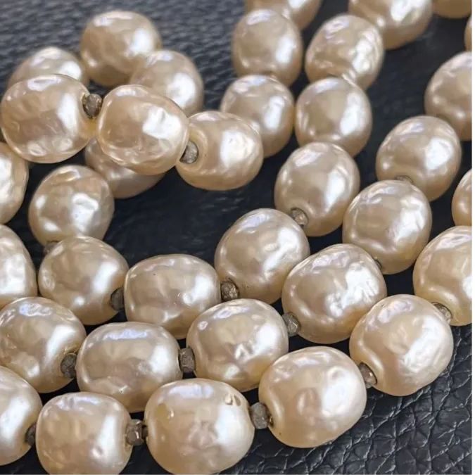 セット】ミリアムハスケル Miriam Haskell バロックパール 2点