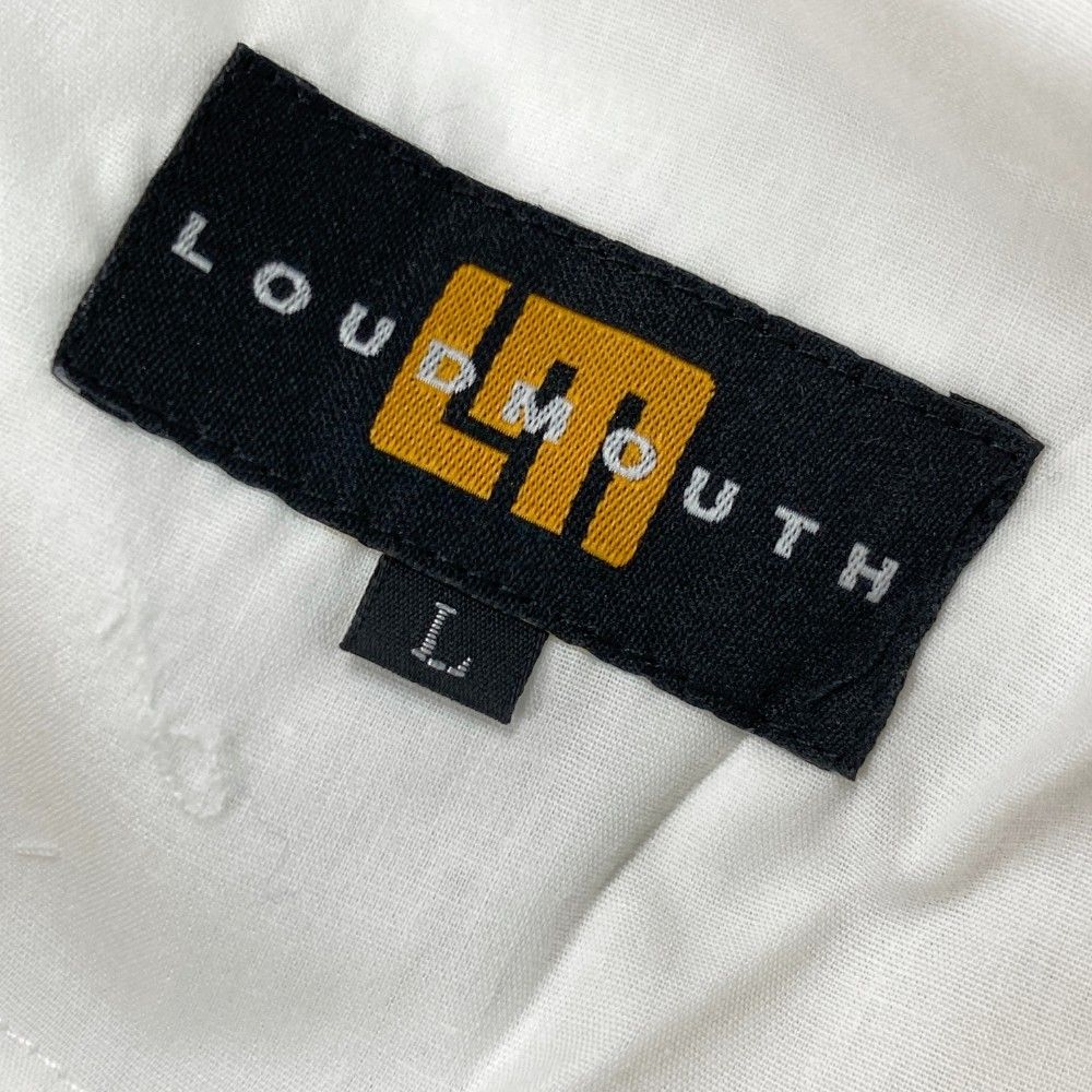 サイズ：L LOUD MOUTH ラウドマウス ロングパンツ ホワイト系