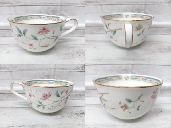 Noritake ノリタケ 花更紗 ハナサラサ カップ&ソーサー 5客 ソーサー 直径:約15cm 付属品は画像の物が全てです - メルカリ