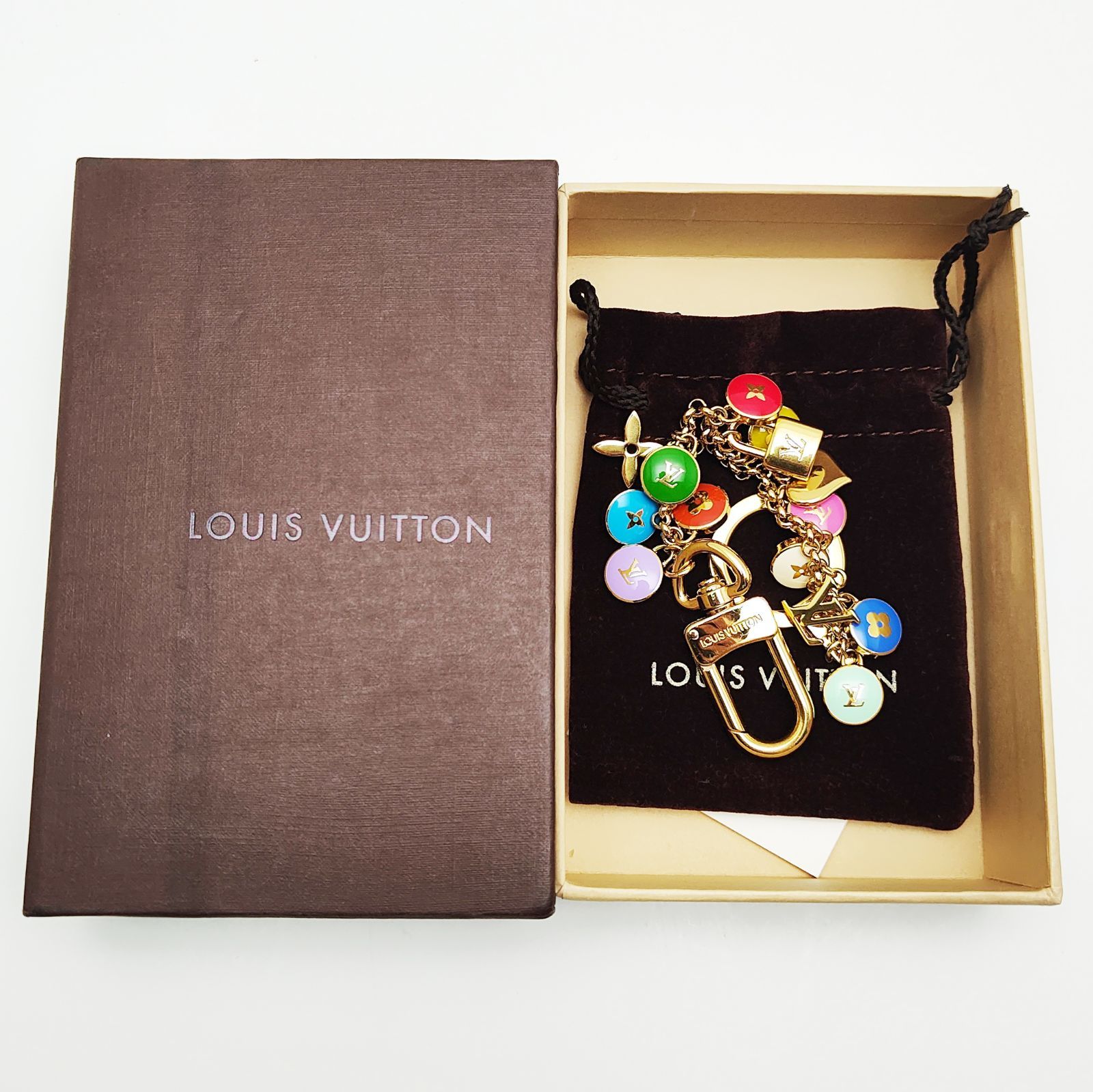 ルイヴィトン ポルト クレシェンヌ パスティーユ チャーム マルチ