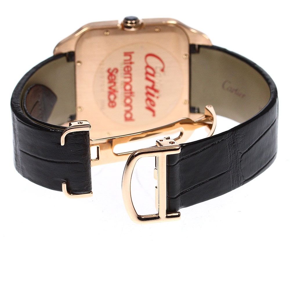 カルティエ CARTIER W2006951 サントスデュモン LM K18PG 手巻き