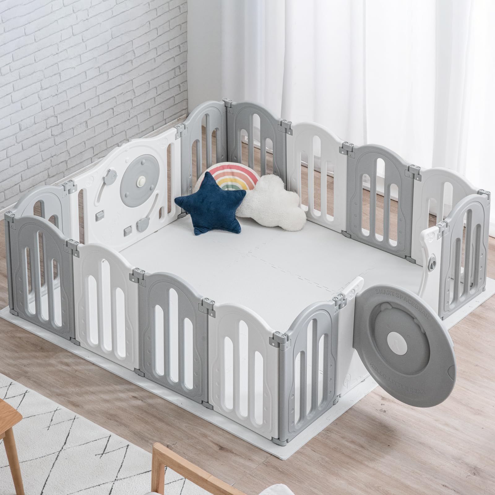 日本育児 たためるベビーサークル pawoo 専用スタンド 2個セット ※本体