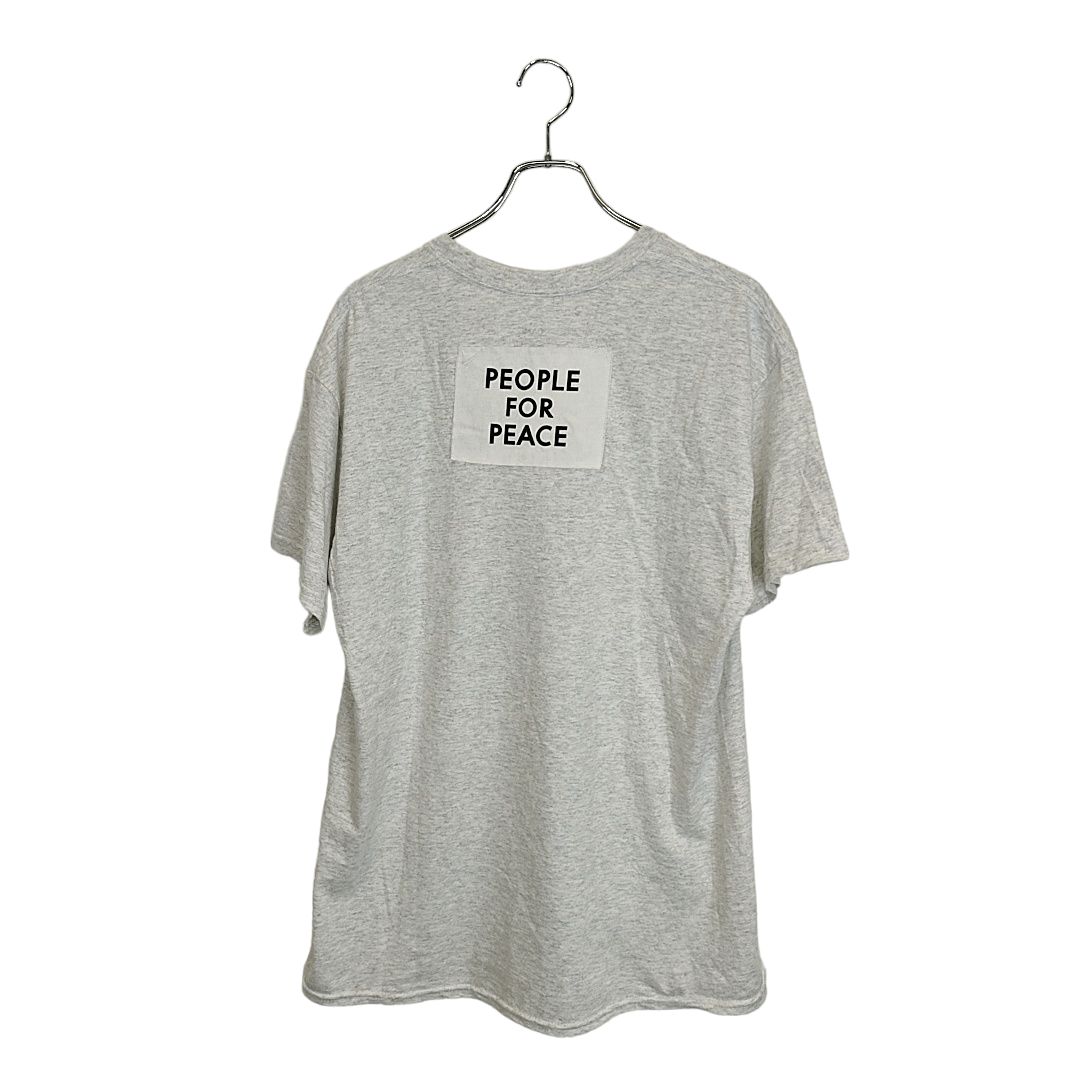 OAMC オーエーエムシー バックプリント PEOPLE FOR PEACE 半袖 Tシャツ L グレー - メルカリ