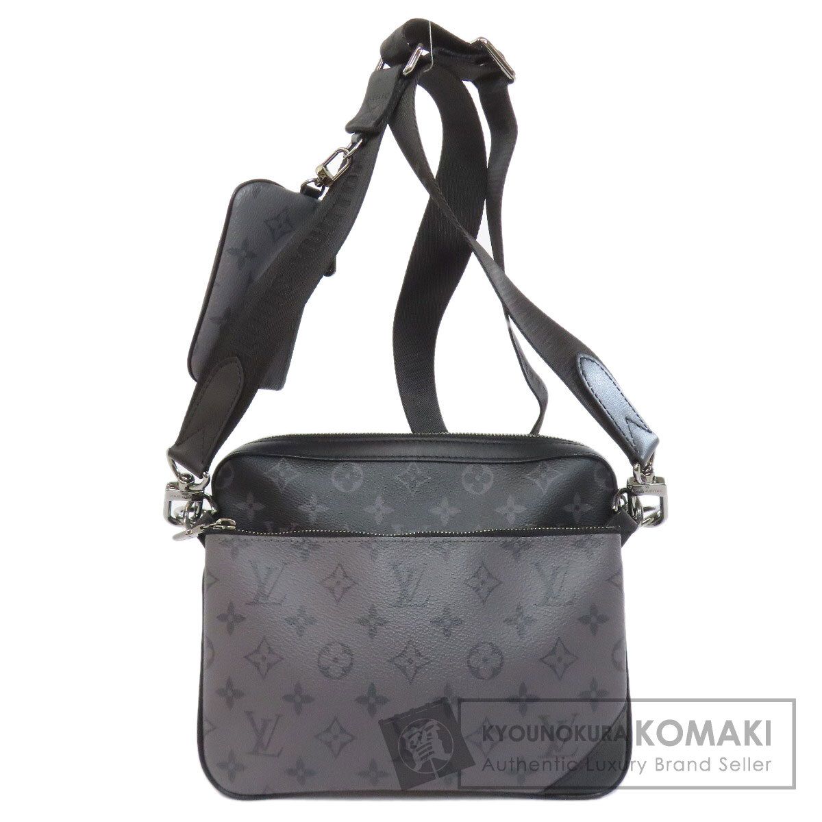 LOUIS VUITTON ルイヴィトン M69443 トリオメッセンジャー ショルダーバッグ モノグラムエクリプス メンズ