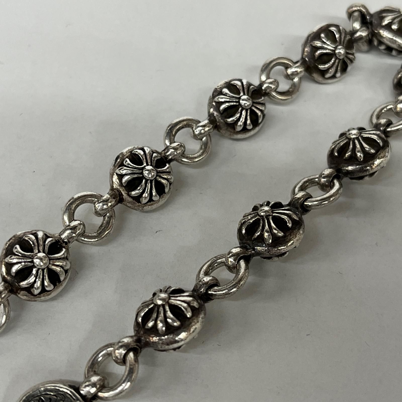 加古川店】 中古 CHROME HEARTS | クロムハーツ ブレスレット CHクロス 
