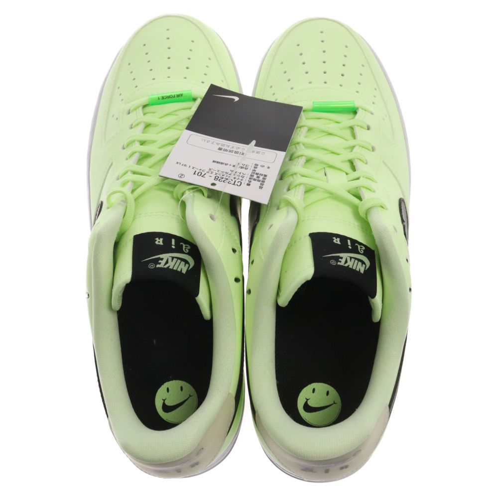 NIKE (ナイキ) WMNS AIR FORCE 1'07 LX Barely Volt ウィメンズ エアフォース1 ベアリーボルト  ローカットスニーカーシューズ イエロー US12 CT3228-701 - メルカリ